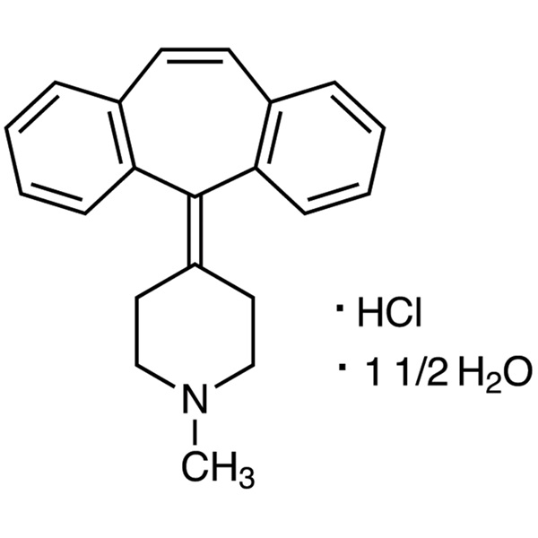 Cyproheptadine Hydrochloride Sesquihydrate CAS 41354-29-4 Assay 98.5~100.5%