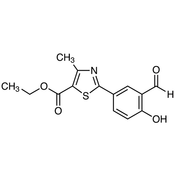 Ethyl 2-(3-Formyl-4-Hydroxyphenyl)-4-Methylthiazole-5-Carboxylate CAS 161798-01-2 Purity >99.0% Febuxostat Intermediate Factory